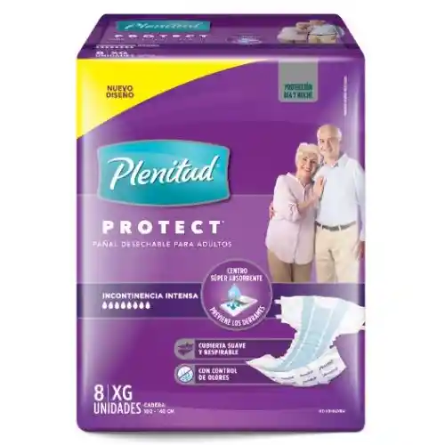 Pañales Para Adulto Plenitud Xg 8und