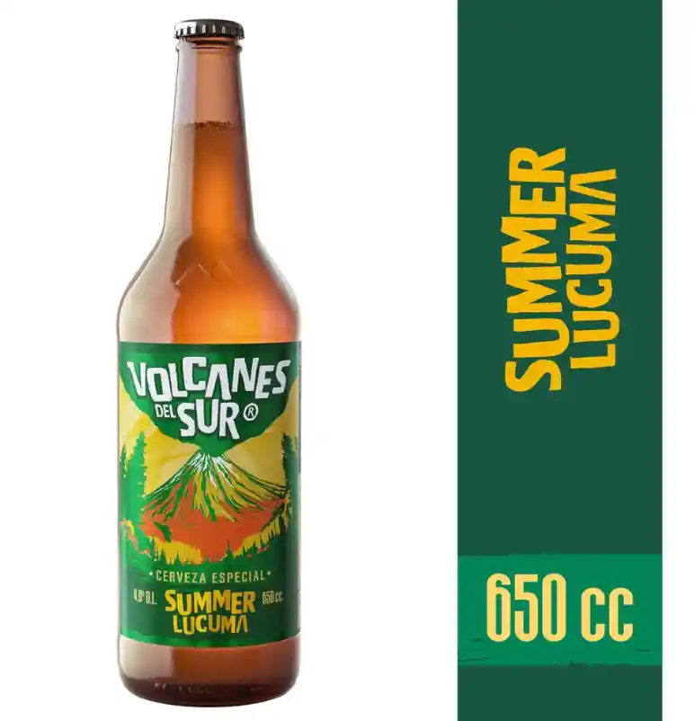 Volcanes Lucuma Desechable 650cc