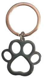 Llavero Con Diseño De Pata De Gato.