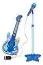 Guitarra Juguete Musical Con Micrófono Karaoke Para Niños
