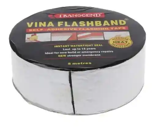 Cinta Autoadhesiva De Asfalto De Papel De Aluminio Antigoteras