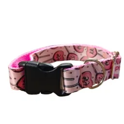 Collar Para Perros, Diseño Corazones (talla S)