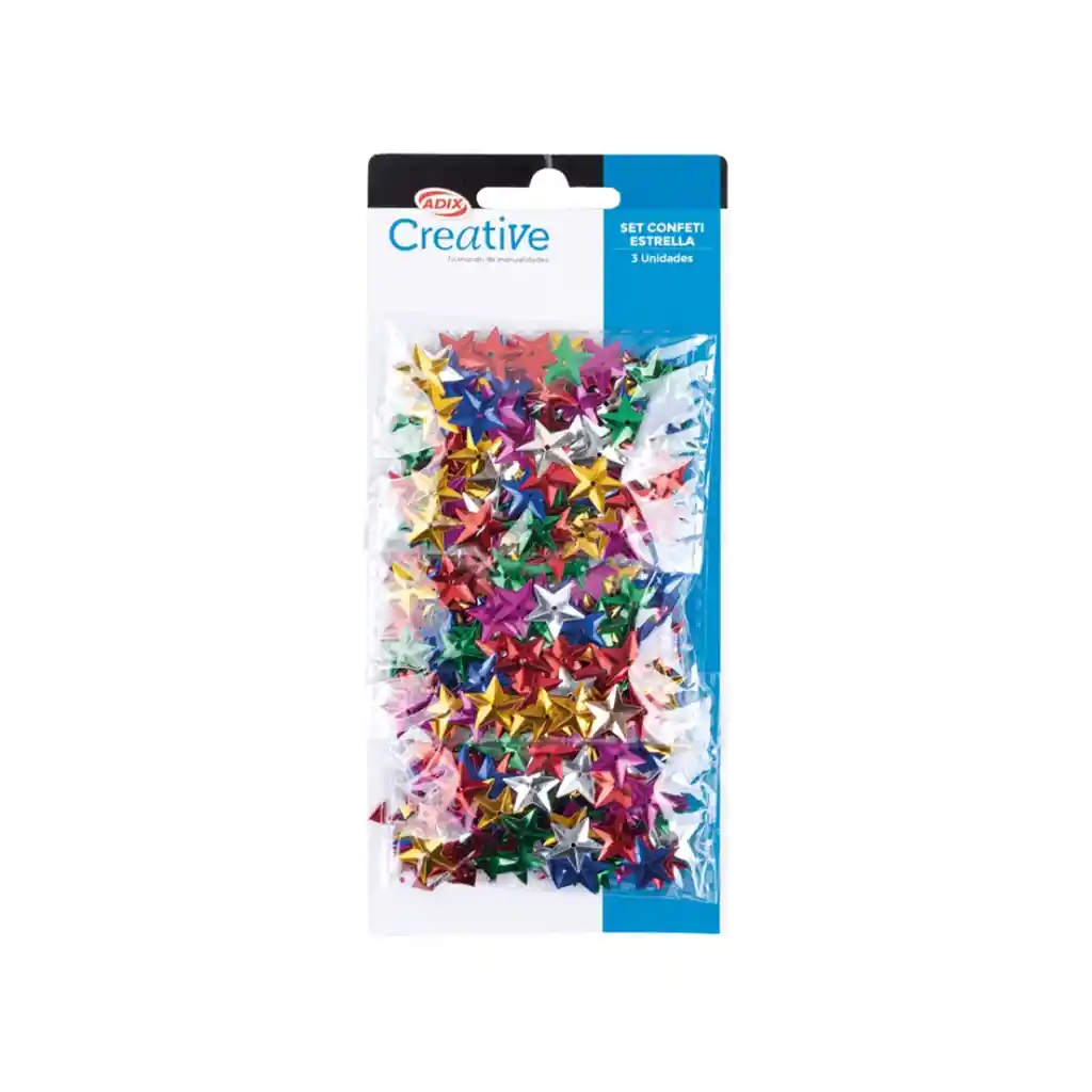 Set Confeti Estrella 21grs