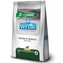 Alimento Perro Vet Life Obesity And Diabetic Mini 2kg