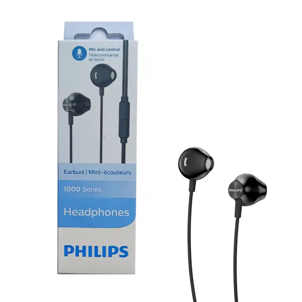 Audifono Phillips Taue101 Negro