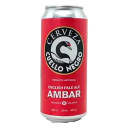 Cerveza Cuello Negro Ámbar Lata