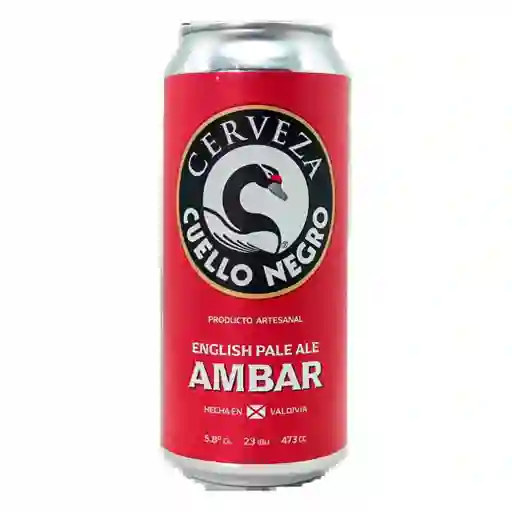 Cerveza Cuello Negro Ámbar Lata
