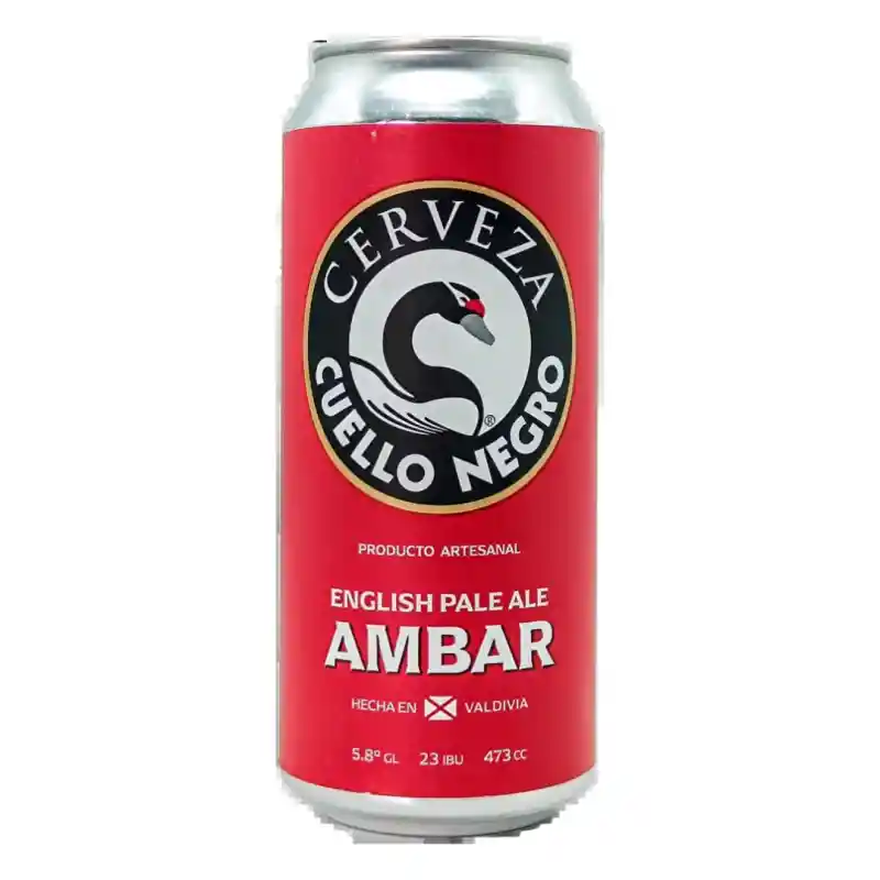 Cerveza Cuello Negro Ámbar Lata