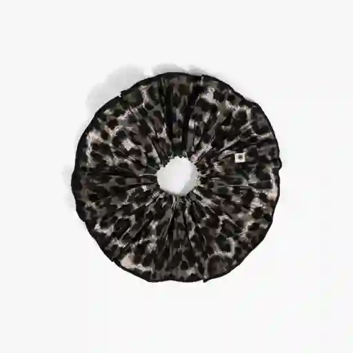 Collet Plisado Animal Print Verde