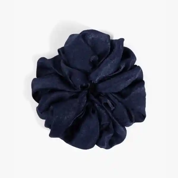 Collet Grande Satinado Azul