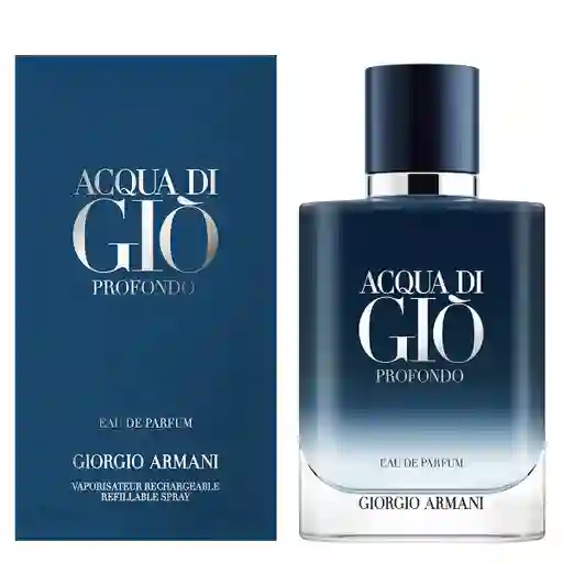Perfume Armani Acqua Di Gio Profondo Hombre Edp 50 Ml Edición Limitada