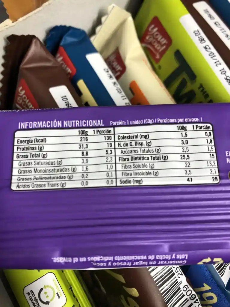 Barra Twentys Your Goal Chocolate Fudge