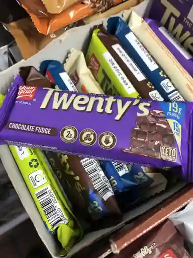 Barra Twentys Your Goal Chocolate Fudge
