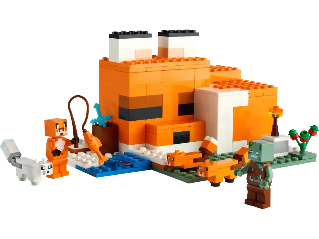 Lego - Minecraft - El Refugio-zorro (21178)