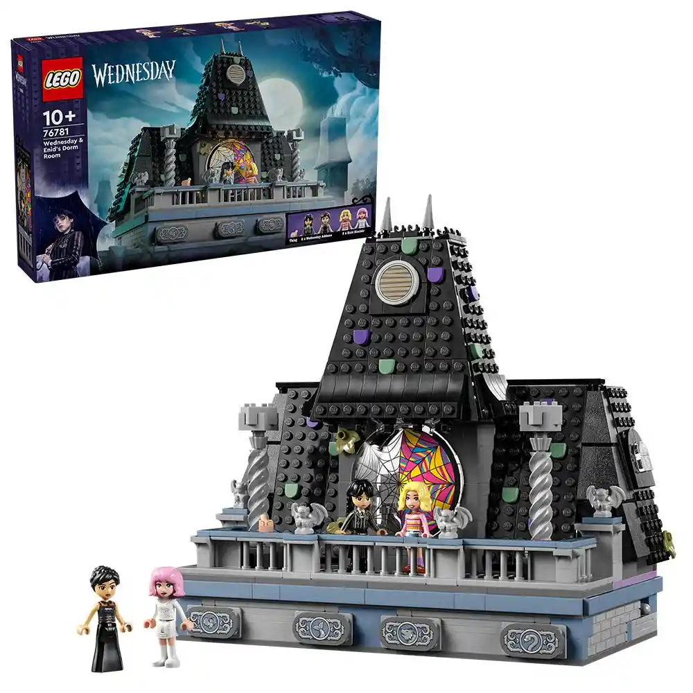 Lego Wednesday - Dormitorio De Merlina Y Enid (76781)