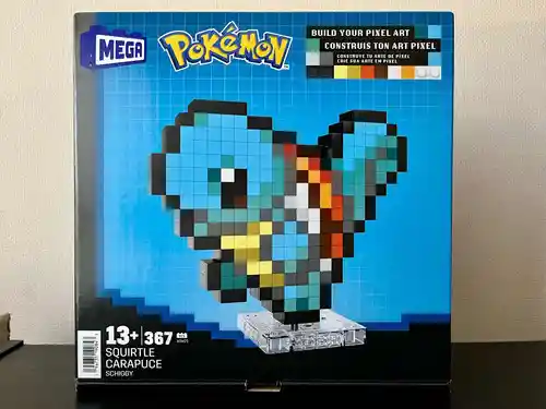 Mega Pokémon Bloques De Construcción Pixel Art Squirtle
