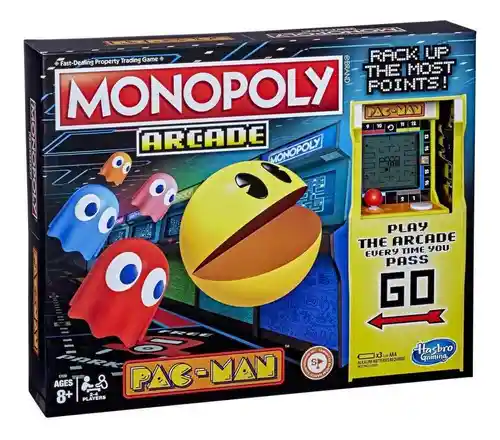 Juego De Mesa Monopoly Arcade Pac-man Hasbro E7030