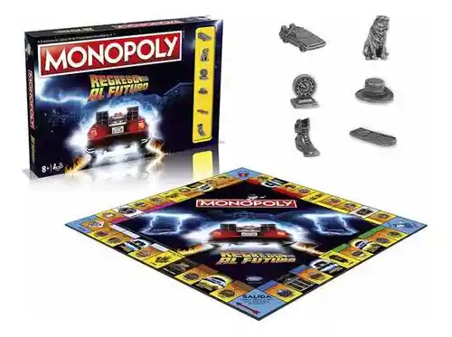Monopoly Regreso Al Futuro - Nuevo Y Sellado Edición Español