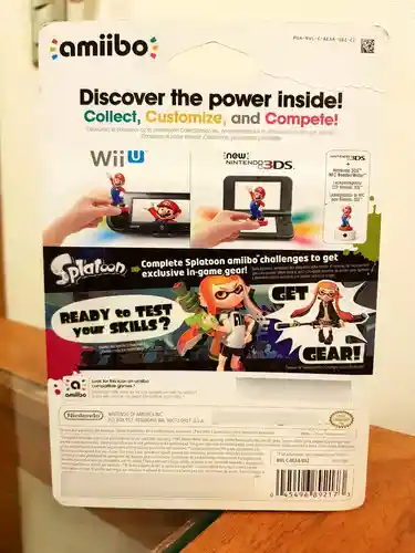 Figura Amiibo Inkling Girl - Splatoon Series