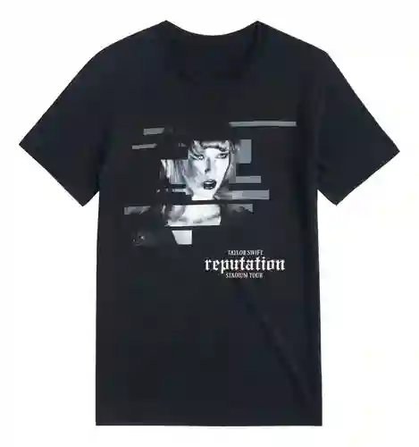 Poleras Reputation Album - Taylor Swift - Merch Oficial (reputation Split Photo Dateback T-shirt - S)