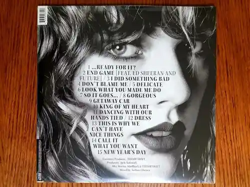 Taylor Swift - Reputation - Vinilo (2lp) Picture Disc