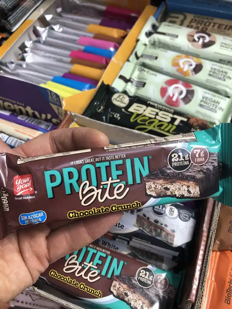 Barras Protein Bite Your Goal Chocolate Crunch