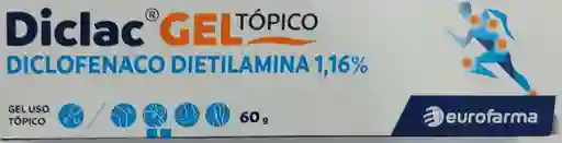 Diclac Diclofenaco 1.16% Gel Tópico 60g