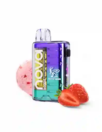 Vaporizador 20000 Puff Desechable Nova - Strawberry Ice Cream