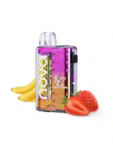 Vaporizador 20000 Puff Desechable Nova - Strawberry Banana