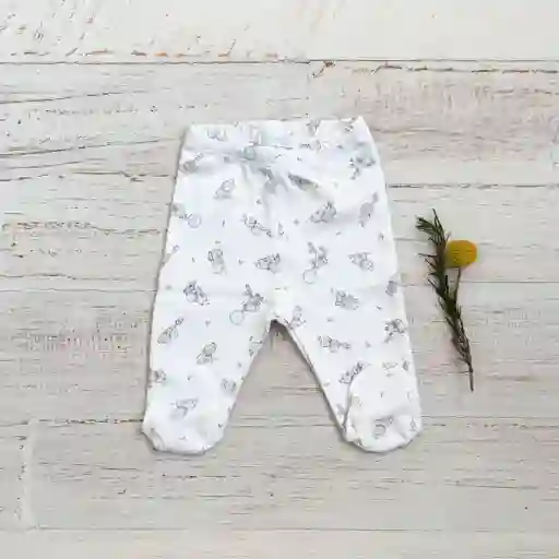 Pantalon Elefante Celeste Talla 1/3 Meses