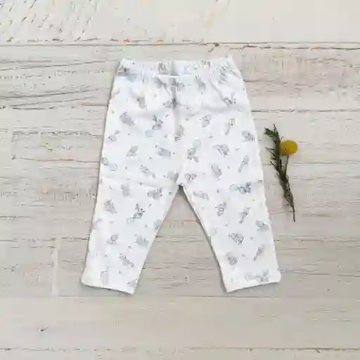Pantalon Elefante Celeste Talla 6/9 Meses