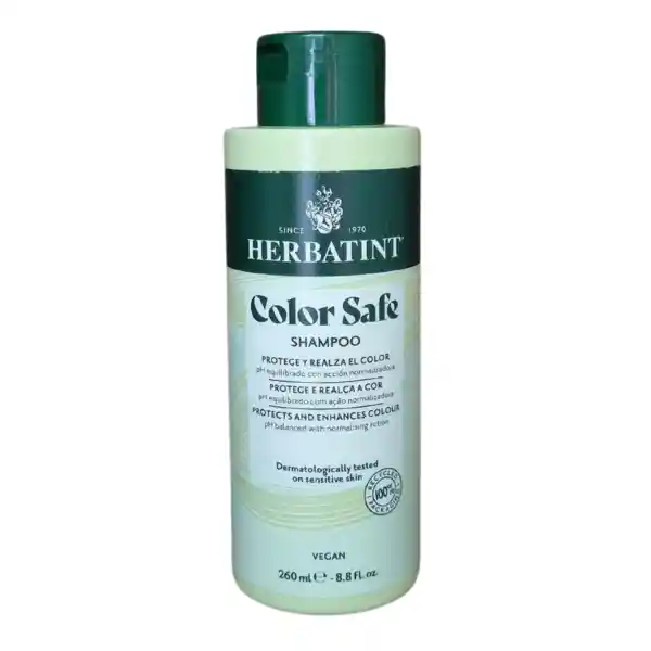 Shampoo Color Safe Aloe Vera Herbatint 260 Ml