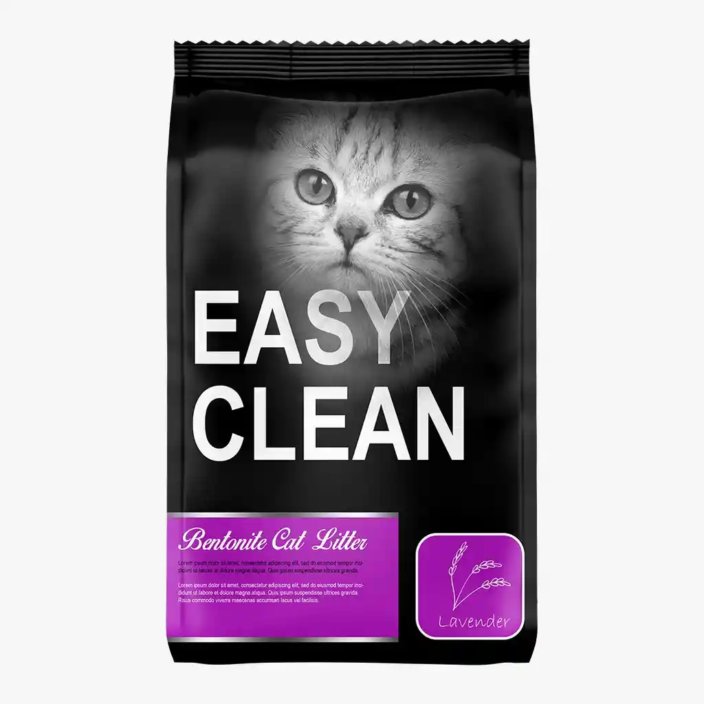 Arena Para Gatos Easy Clean 8 Kg - Lavanda
