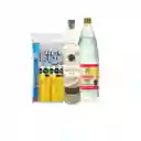 Promo Tropical Gin: Gin Santos + 2 Redbull Yellow + Tonica Normal + 1kg Hielo