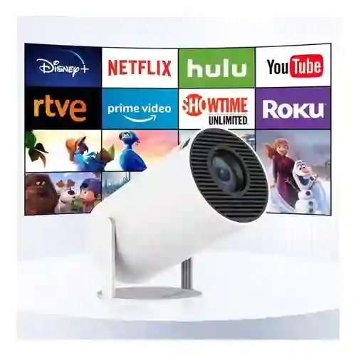 Proyector Mini Ledstar Mini Proyectores Hy300 200lm Blanco 220v Sin Android