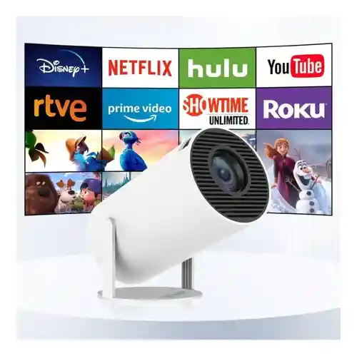 Proyector Mini Ledstar Mini Proyectores Hy300 200lm Blanco 220v Sin Android