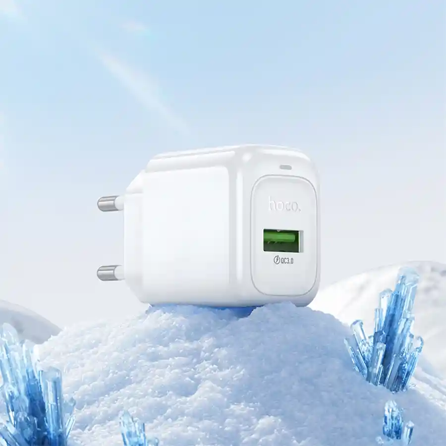 Cargador Adaptador Puerto Usb Qc3.0 18w Solo - Hoco Cs52a