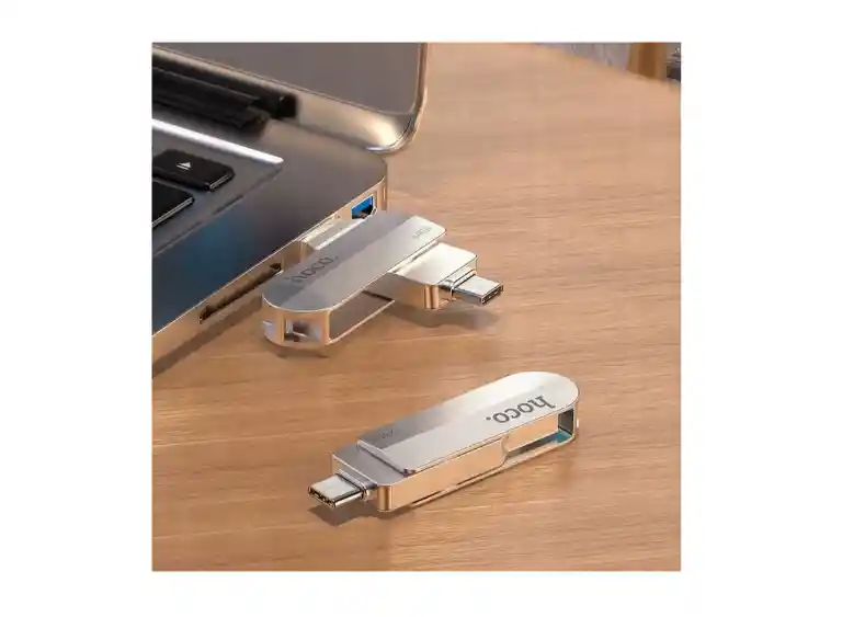 Pendrive Hoco Ud10 128gb Usb-c To Usb 3.0 Flash Drive