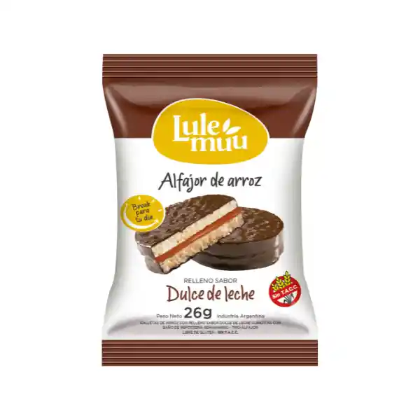Alfajor De Arroz (1u) Lulemuu