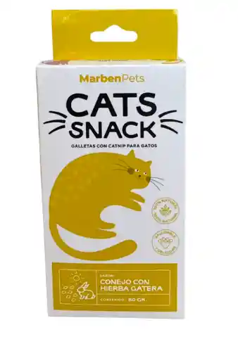 Cats Snack Conejo Con Hierba Gatera