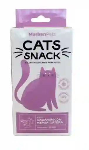 Cats Snacks Camarón Con Hierba Gatera
