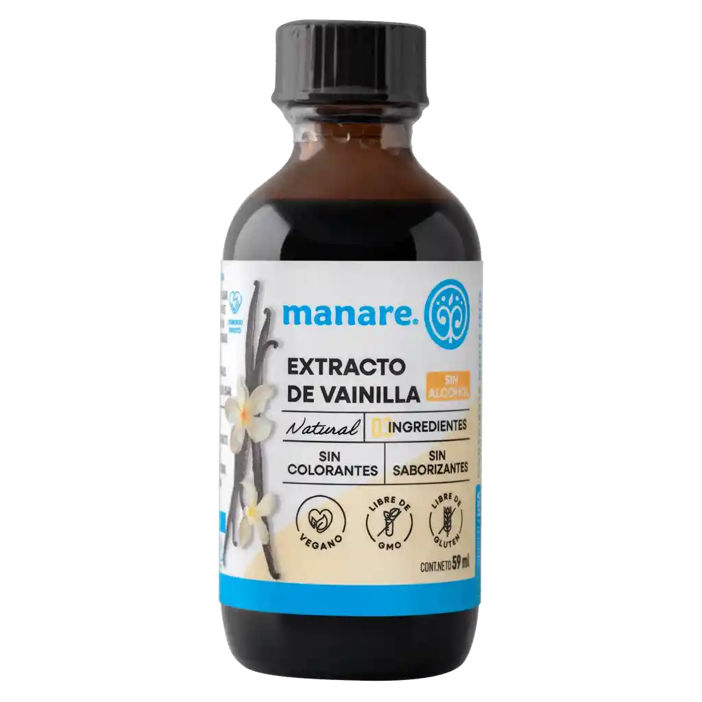 Extracto De Vainilla Sin Alcohol