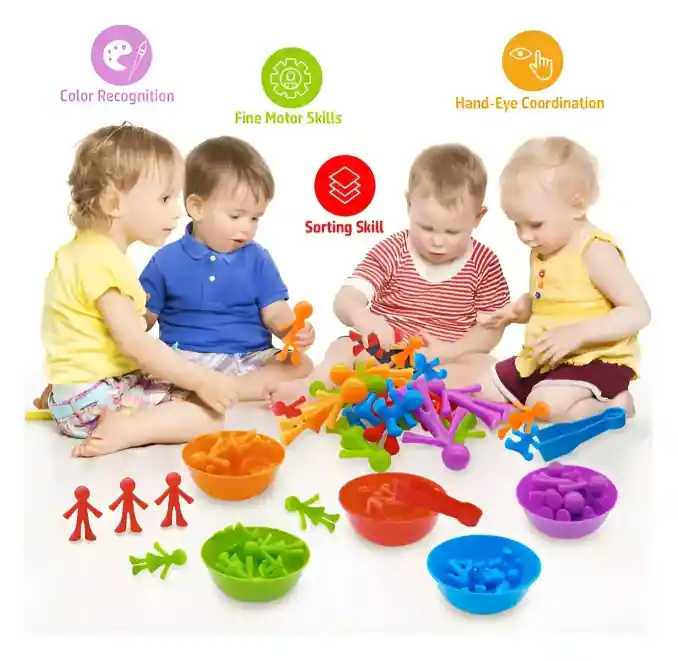 Juego Didáctico Niños Educativo Aprender Colores Montessori Varios