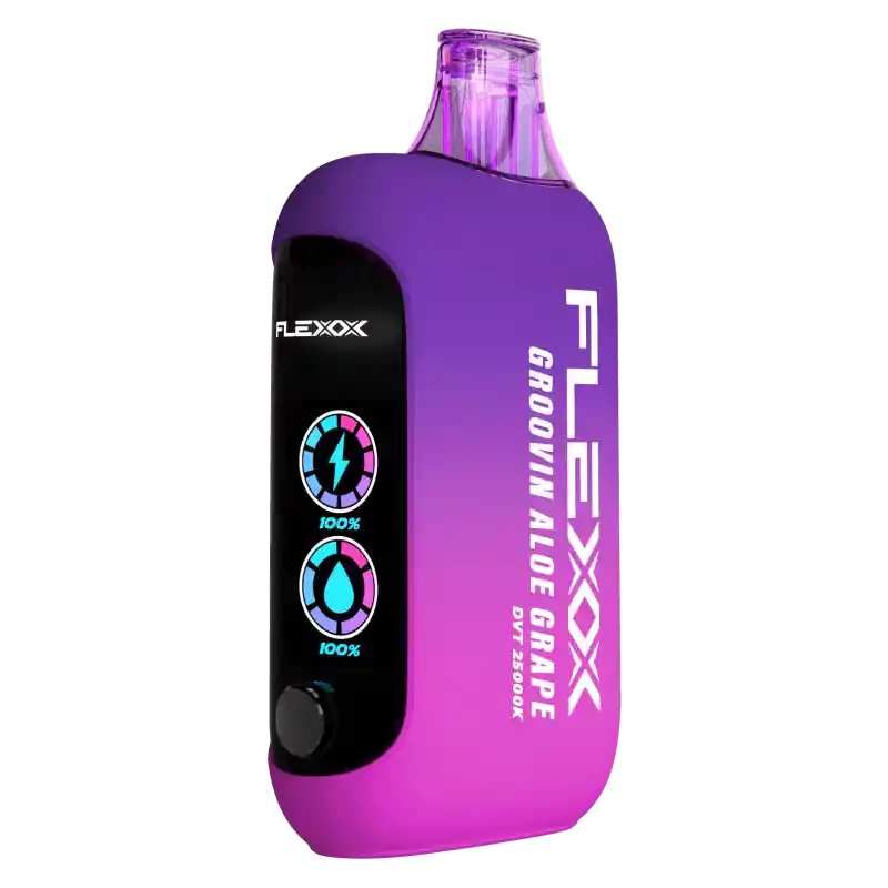 Vaporizador Groovin’ Aloe Grape 25k Puff