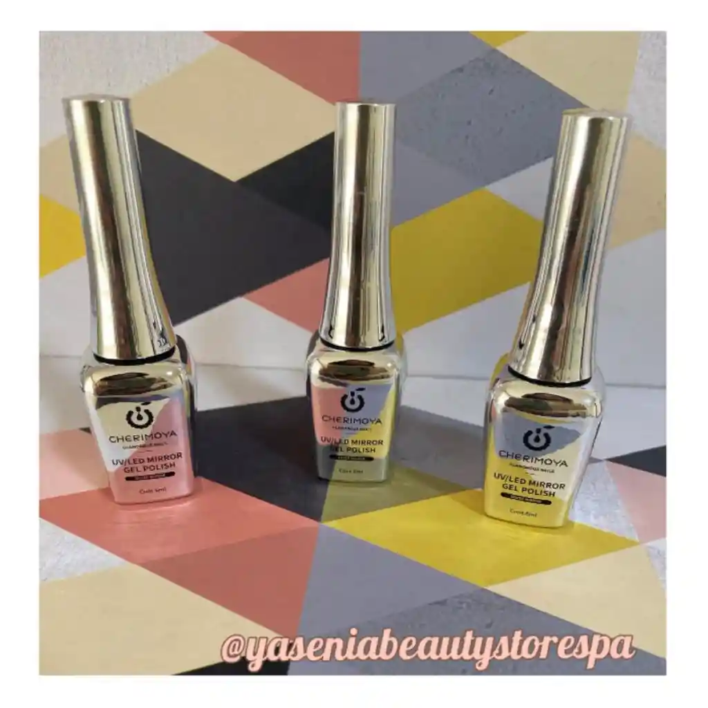Gel Polish Uv/led (plateado) 6 Ml Cherimoya