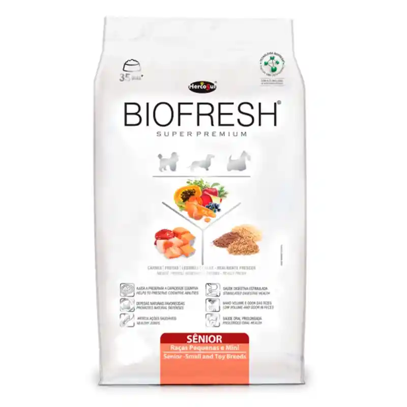 Alimento Perro Biofresh Senior Raza Peq/mini 10kg