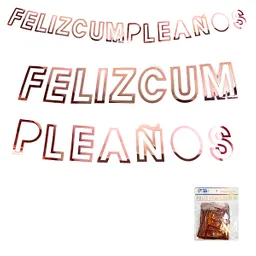 Guirnalda F.c. Troquel Rose Gold