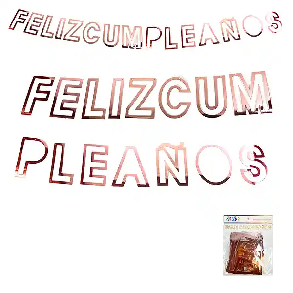 Guirnalda F.c. Troquel Rose Gold