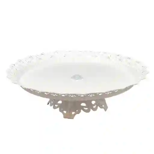 Bandeja Torta 34 Cm Blanco