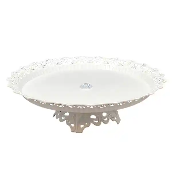 Bandeja Torta 34 Cm Blanco